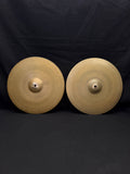 15" Zildjian Avedis Hi-Hat set 1007 - 973 grams from 1960's