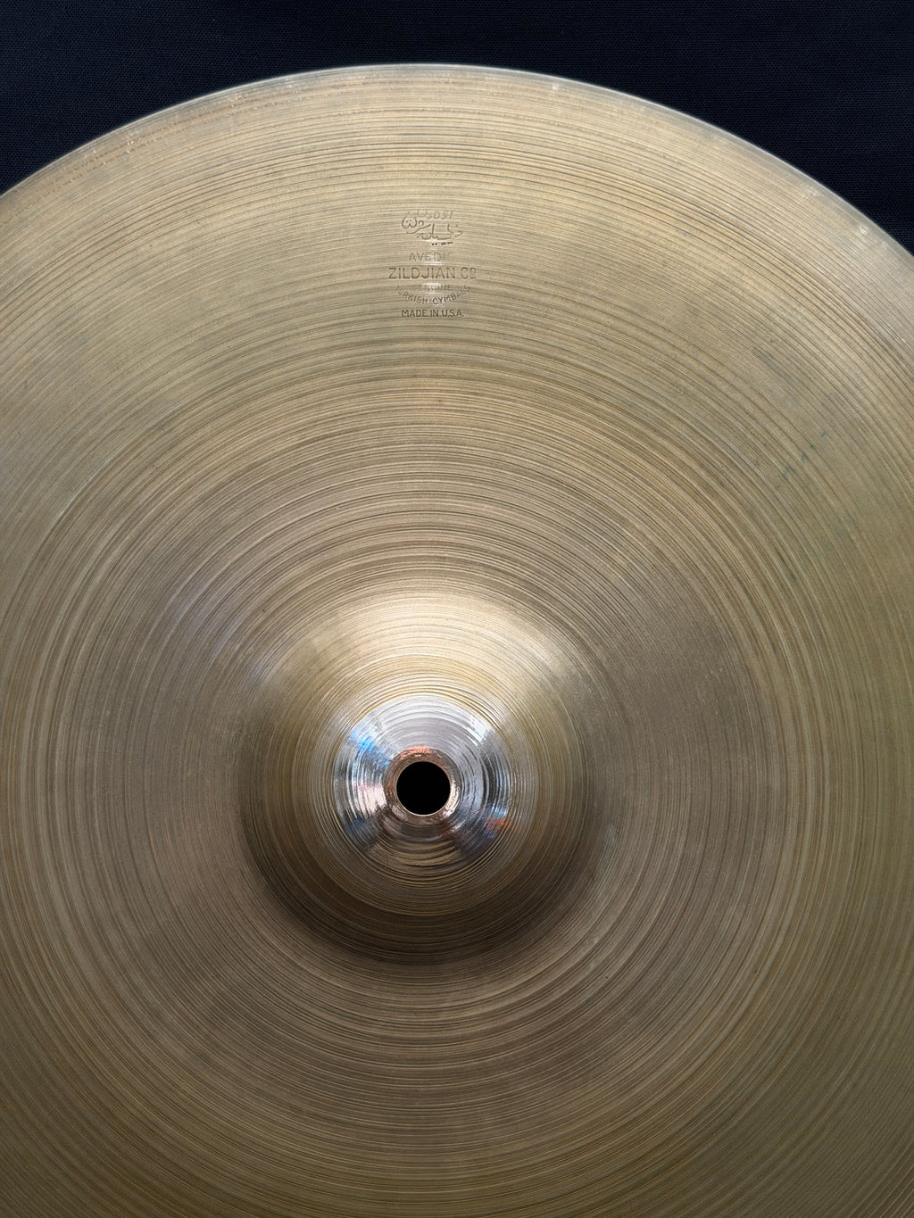 15" Zildjian Avedis Hi-Hat set 1007 - 973 grams from 1960's