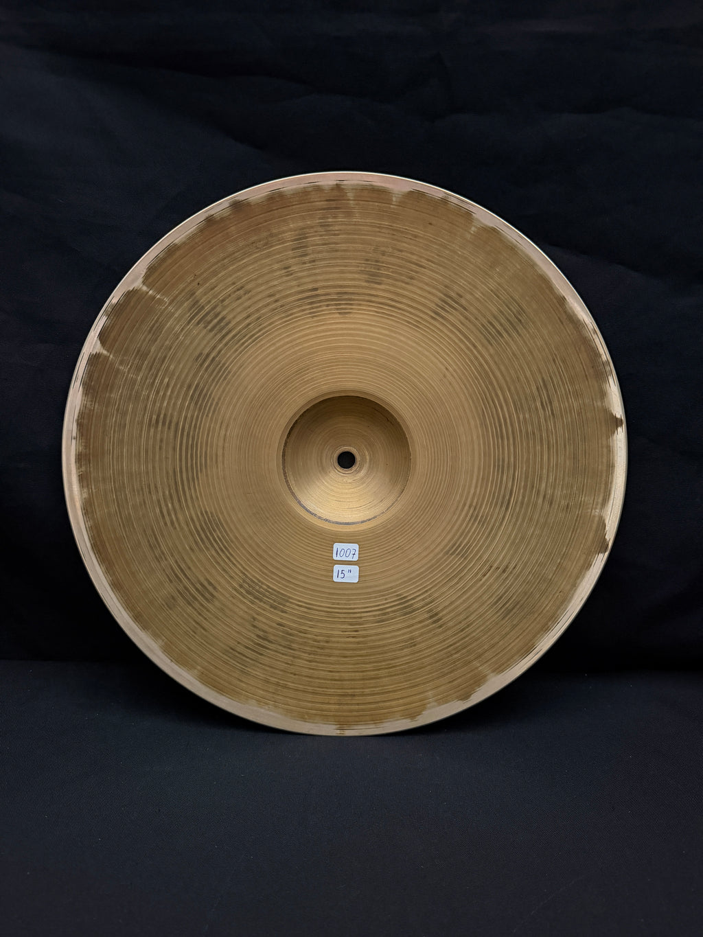 15" Zildjian Avedis Hi-Hat set 1007 - 973 grams from 1960's