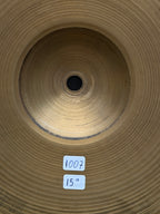 15" Zildjian Avedis Hi-Hat set 1007 - 973 grams from 1960's