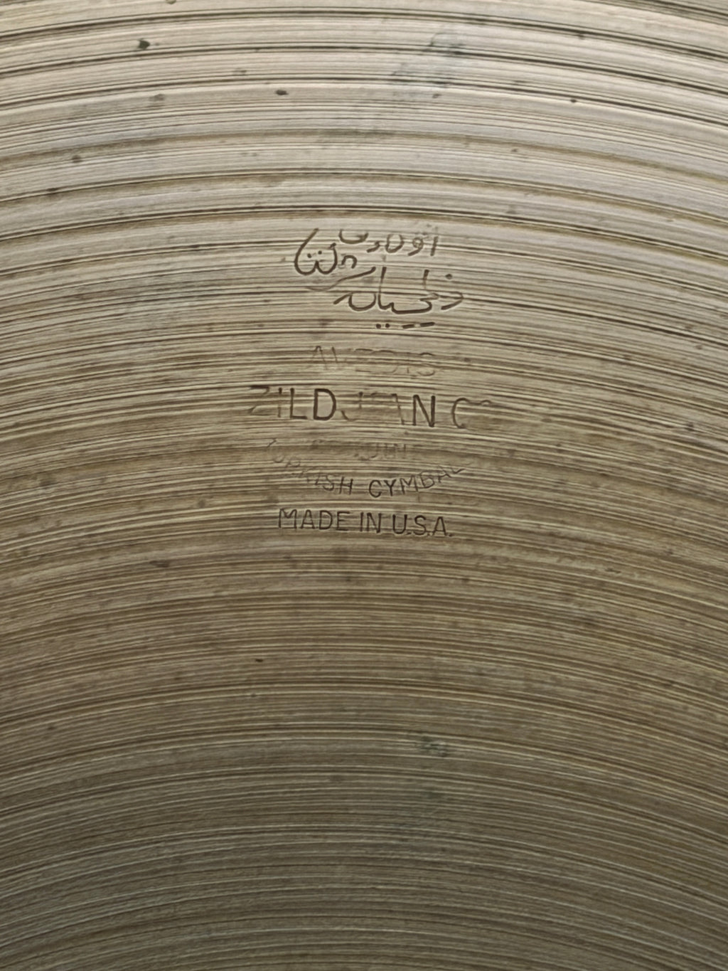 15" Zildjian Avedis Hi-Hat set 1007 - 973 grams from 1960's