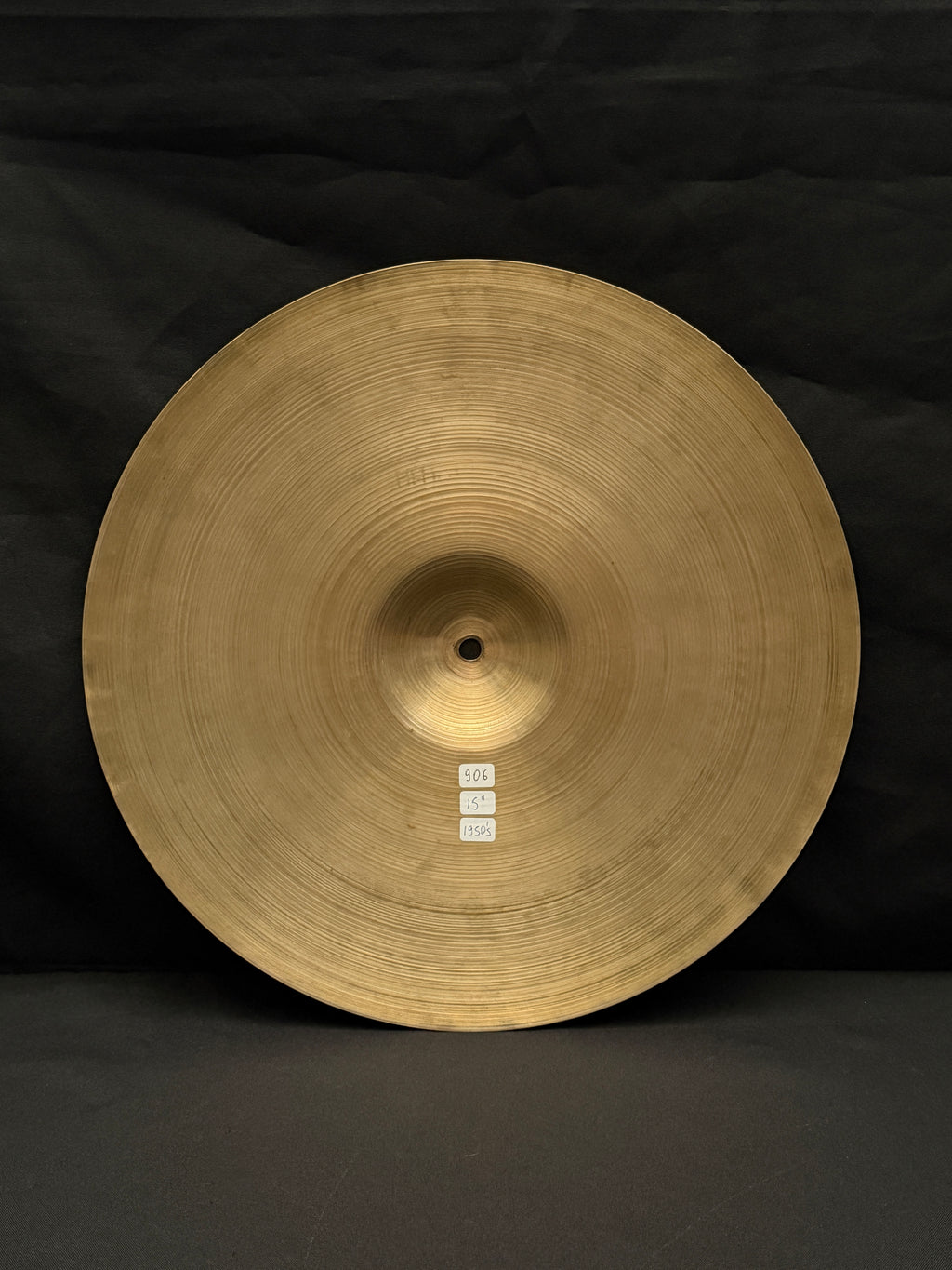 15" Zildjian Avedis Hi-Hat set 952 - 906 grams from 1950's