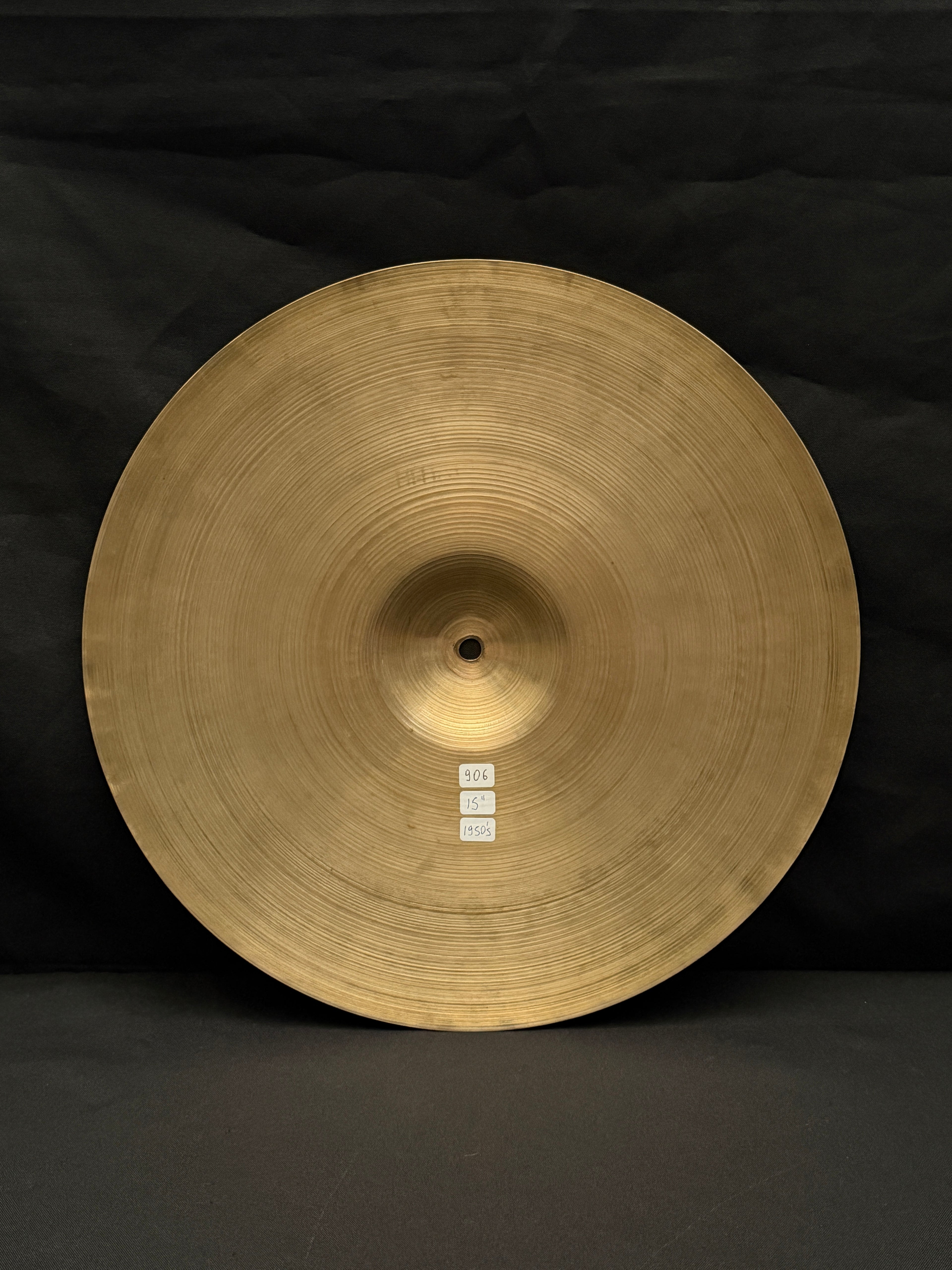 15" Zildjian Avedis Hi-Hat set 952 - 906 grams from 1950's