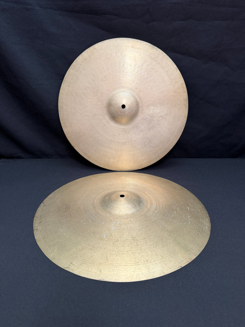 15" Zildjian Avedis Trans Stamp Hi-Hat from 1940's-1950's 769-747 grams