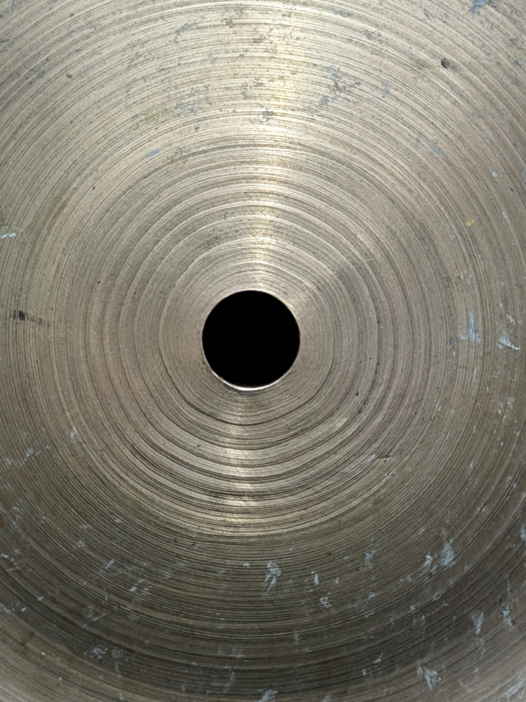 15" Zildjian Avedis Trans Stamp Hi-Hat from 1940's-1950's 769-747 grams