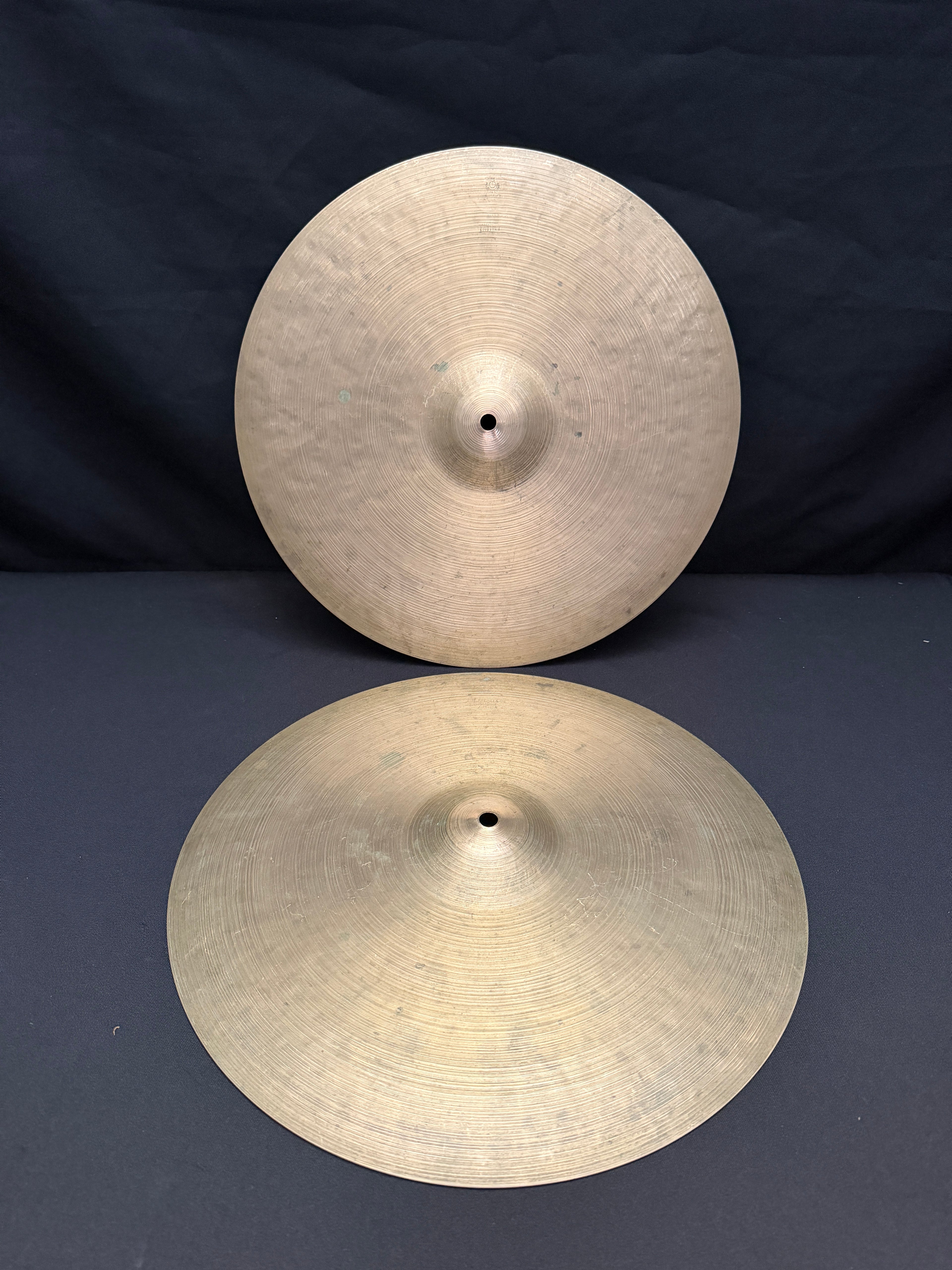 15" Zildjian K Istanbul Hi-Hat Intermediate Stamp 1088-925 grams