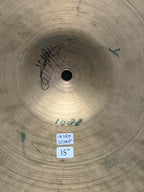 15" Zildjian K Istanbul Hi-Hat Intermediate Stamp 1088-925 grams