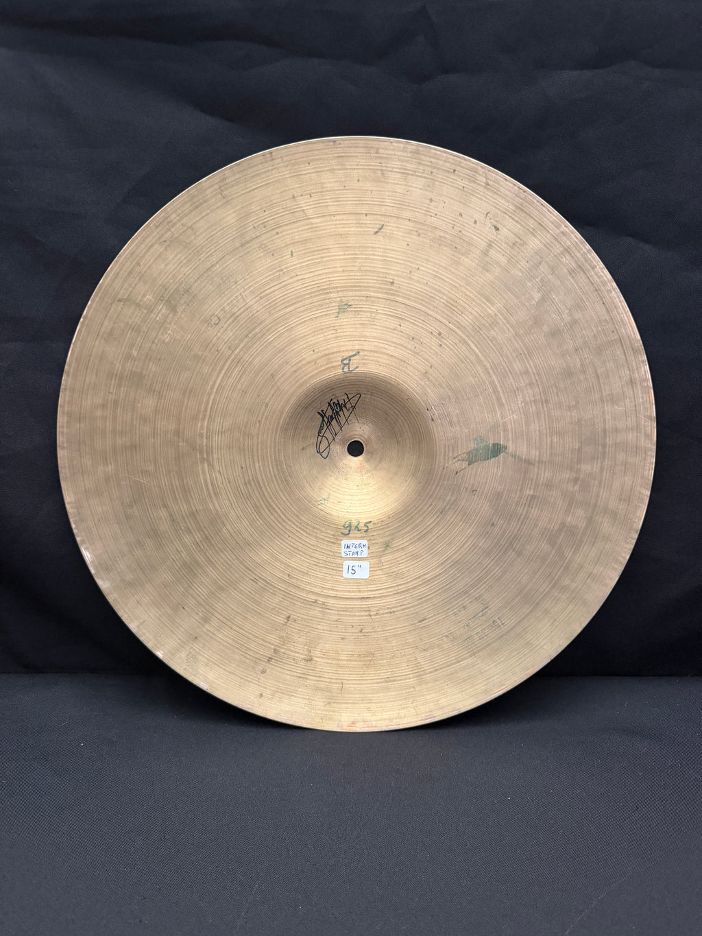15" Zildjian K Istanbul Hi-Hat Intermediate Stamp 1088-925 grams