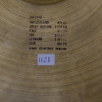 15" Paiste 2002 Sound Edge Hi-Hat black logo from 1974