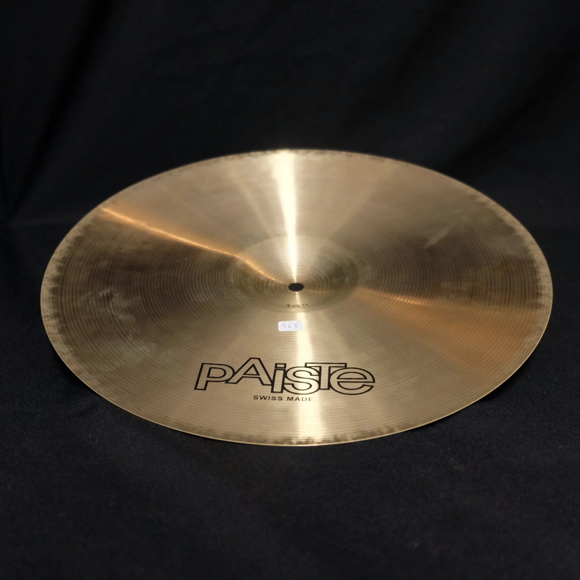 16" Paiste 602 Thin Crash 968 grams from 2011