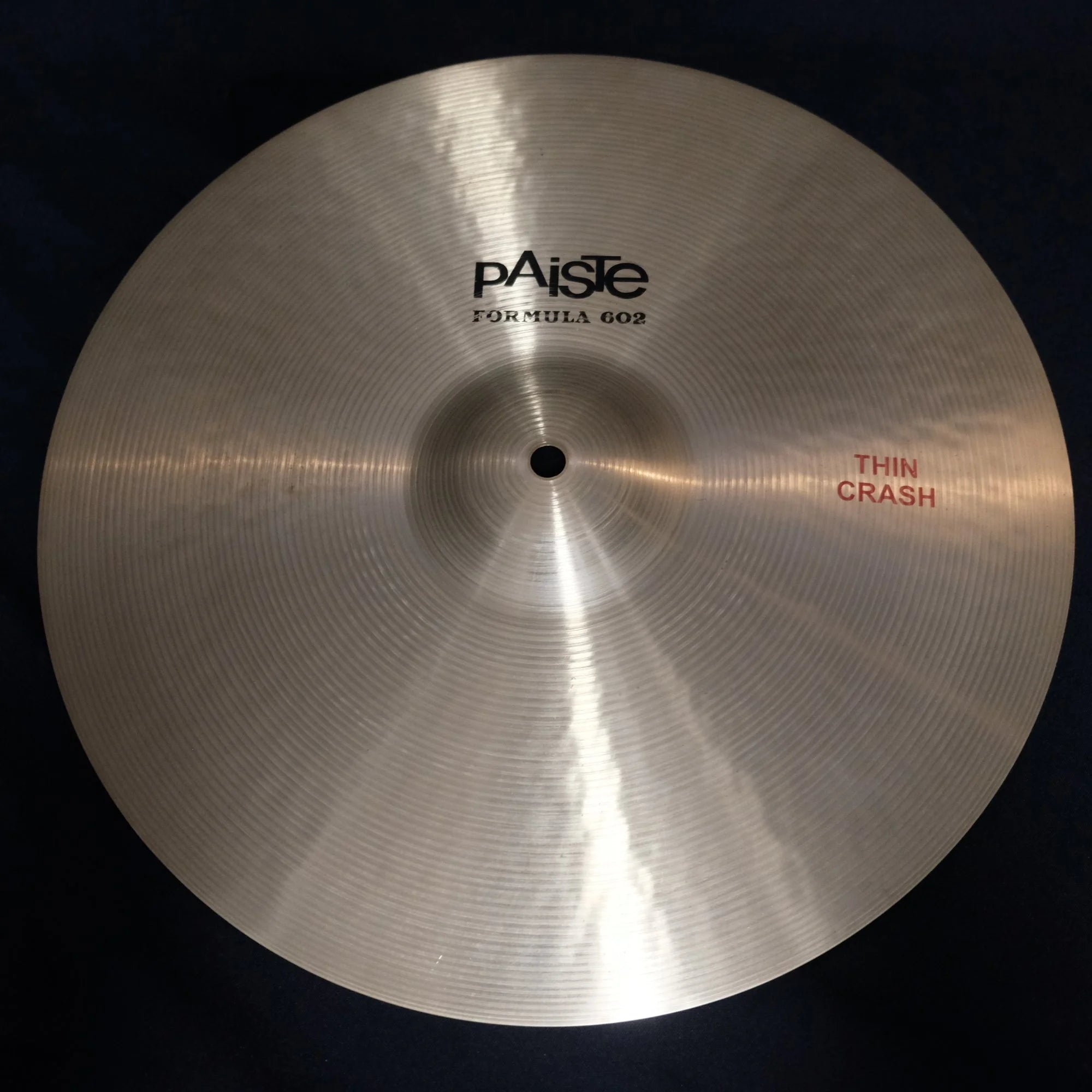 16" Paiste 602 Thin Crash 968 grams from 2011