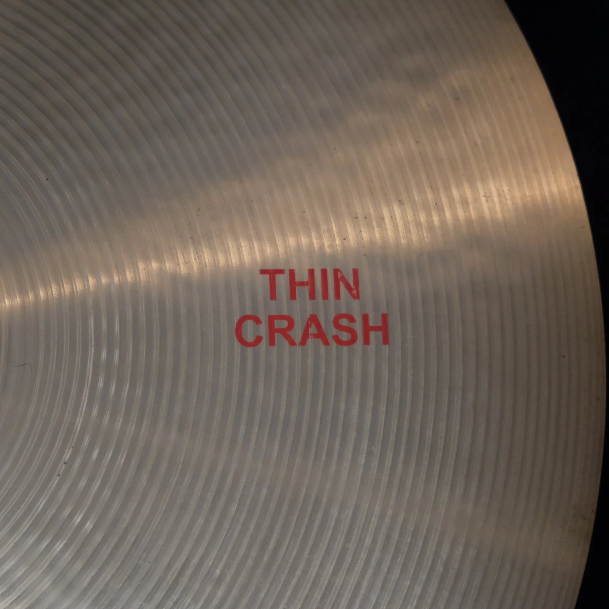 16" Paiste 602 Thin Crash 968 grams from 2011