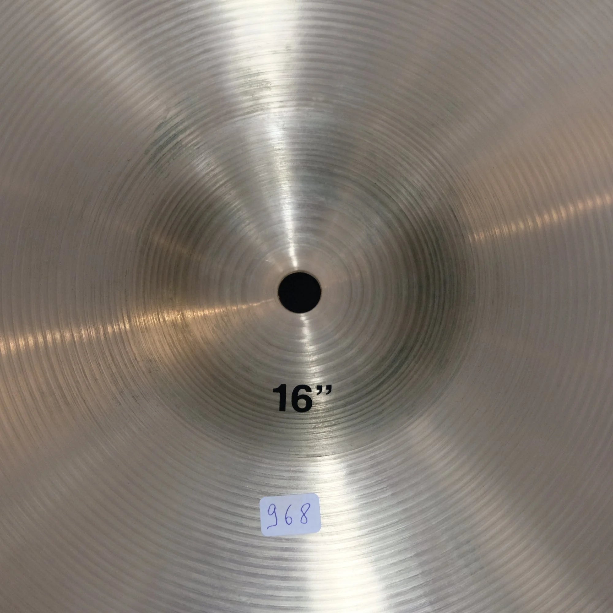 16" Paiste 602 Thin Crash 968 grams from 2011