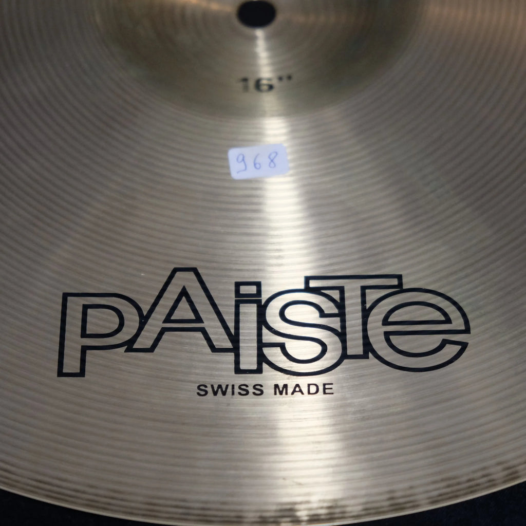 16" Paiste 602 Thin Crash 968 grams from 2011