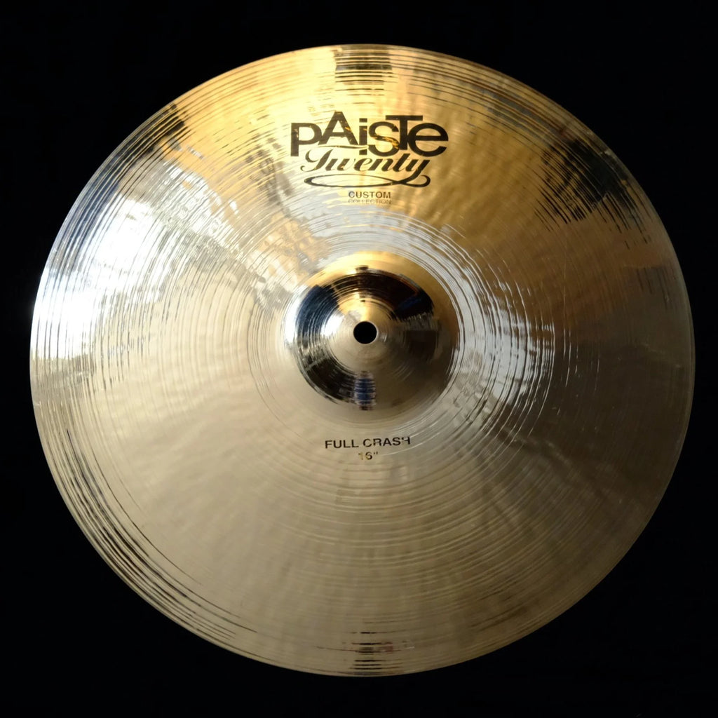 16" Paiste Twenty Full Crash Twenty Custom Collection from 2012