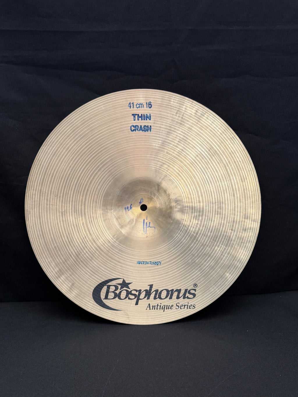 16" Bosphorus Antique Thin Crash 926 grams