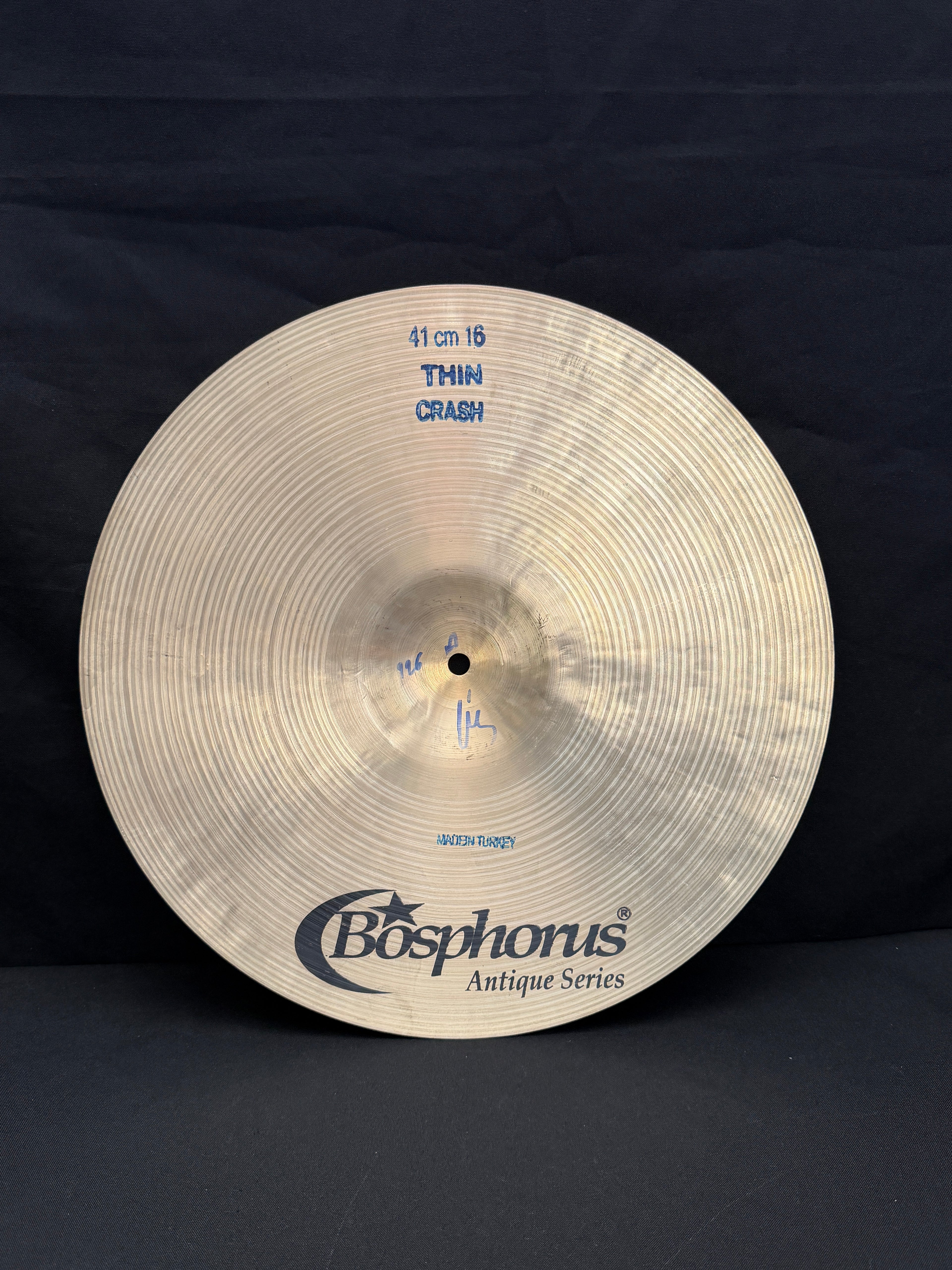 16" Bosphorus Antique Thin Crash 926 grams