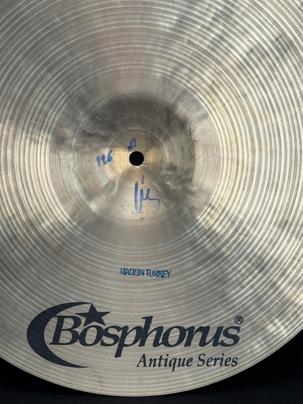 16" Bosphorus Antique Thin Crash 926 grams