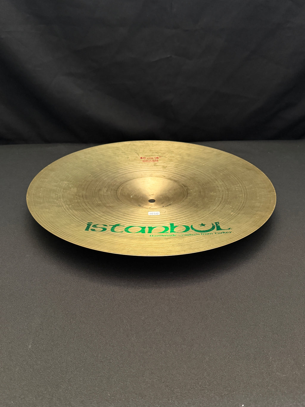 16" Istanbul Crash Pre-Split Mehmet Agop 1030 grams green logo