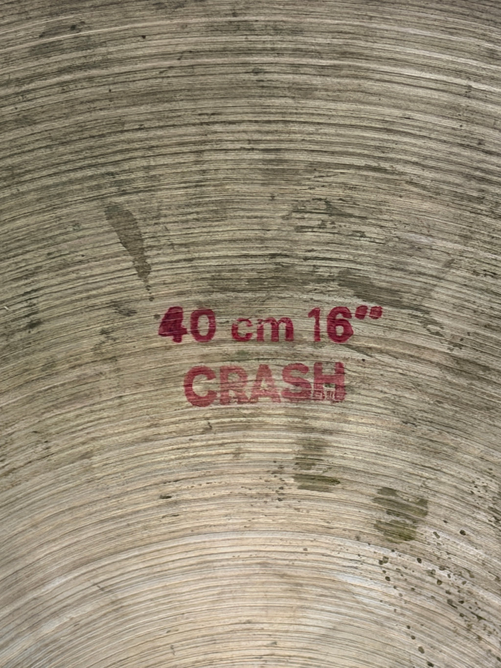 16" Istanbul Crash Pre-Split Mehmet Agop 1030 grams green logo