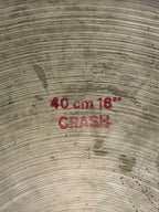 16" Istanbul Crash Pre-Split Mehmet Agop 1030 grams green logo