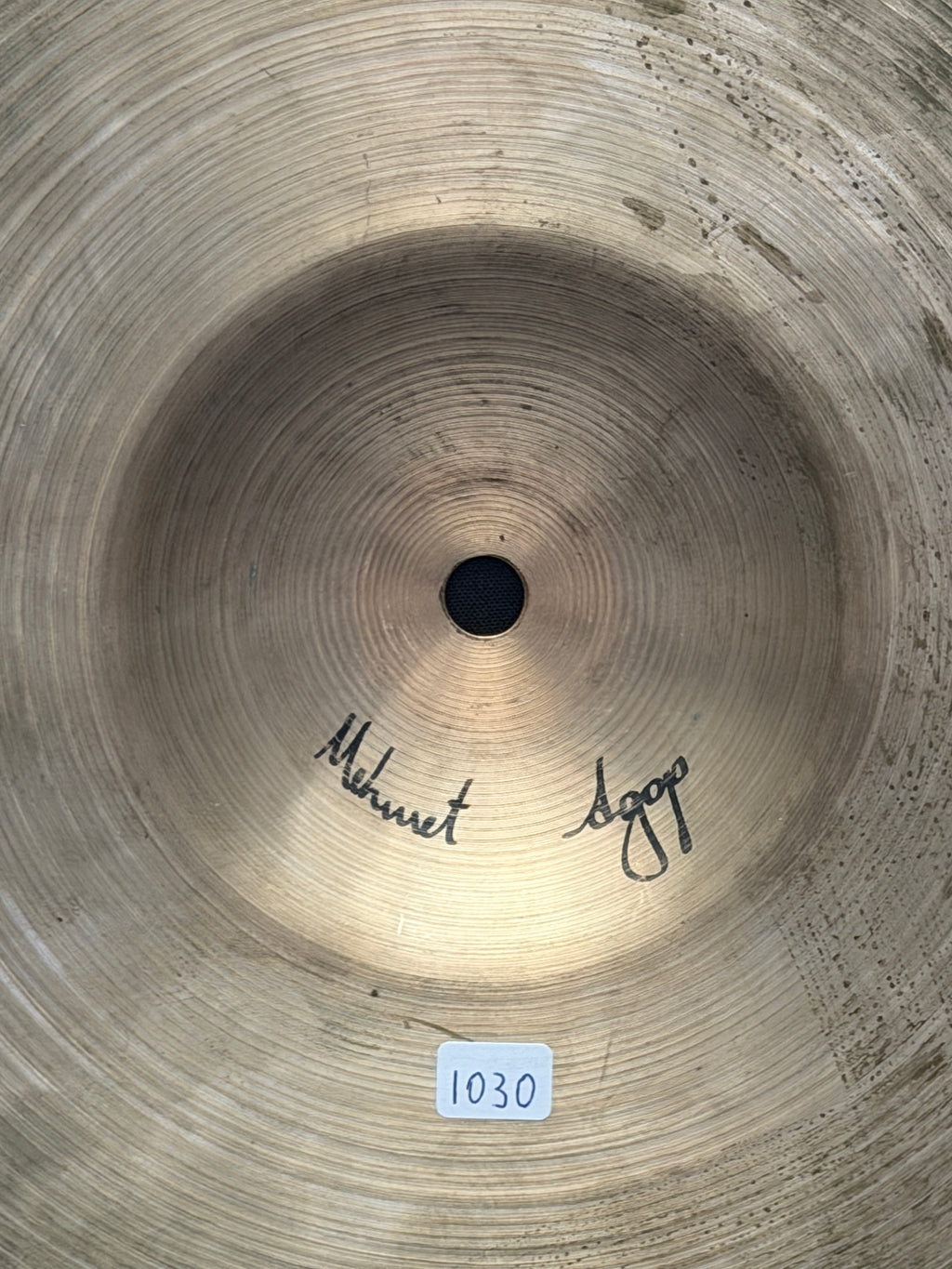 16" Istanbul Crash Pre-Split Mehmet Agop 1030 grams green logo