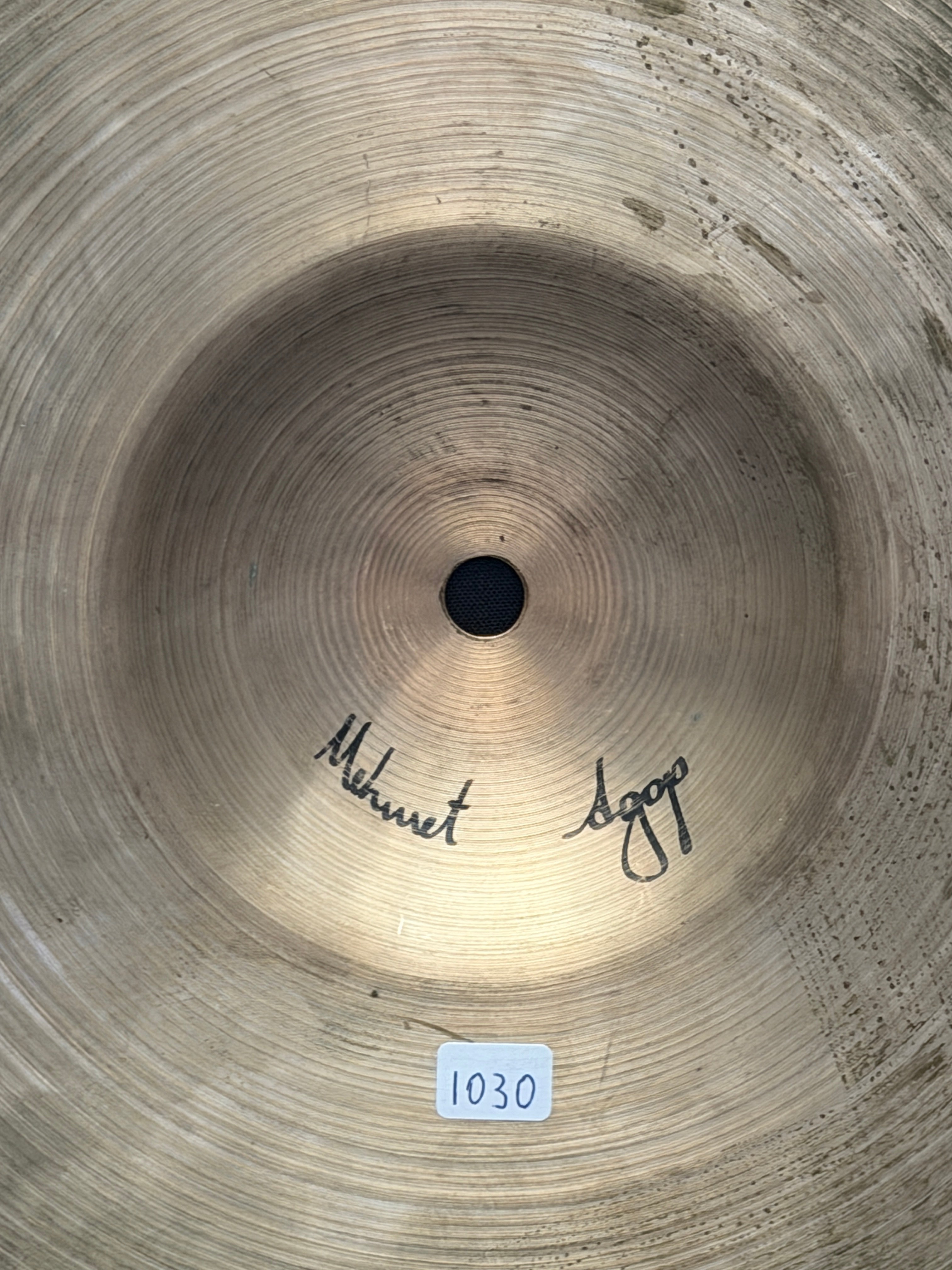 16" Istanbul Crash Pre-Split Mehmet Agop 1030 grams green logo