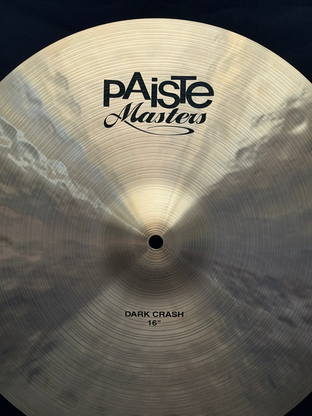 16" Paiste Masters Dark Crash 952 grams from 2021