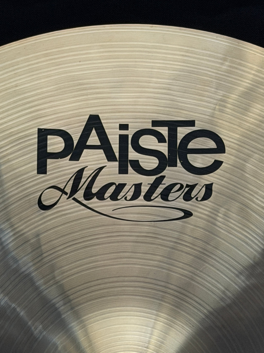 16" Paiste Masters Dark Crash 952 grams from 2021
