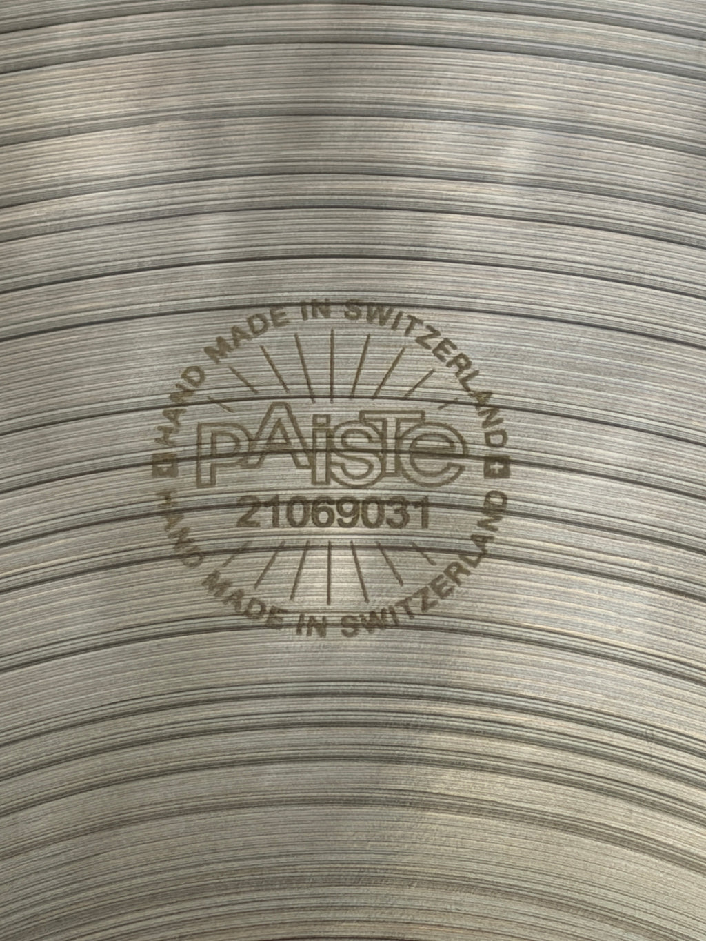 16" Paiste Masters Dark Crash 952 grams from 2021