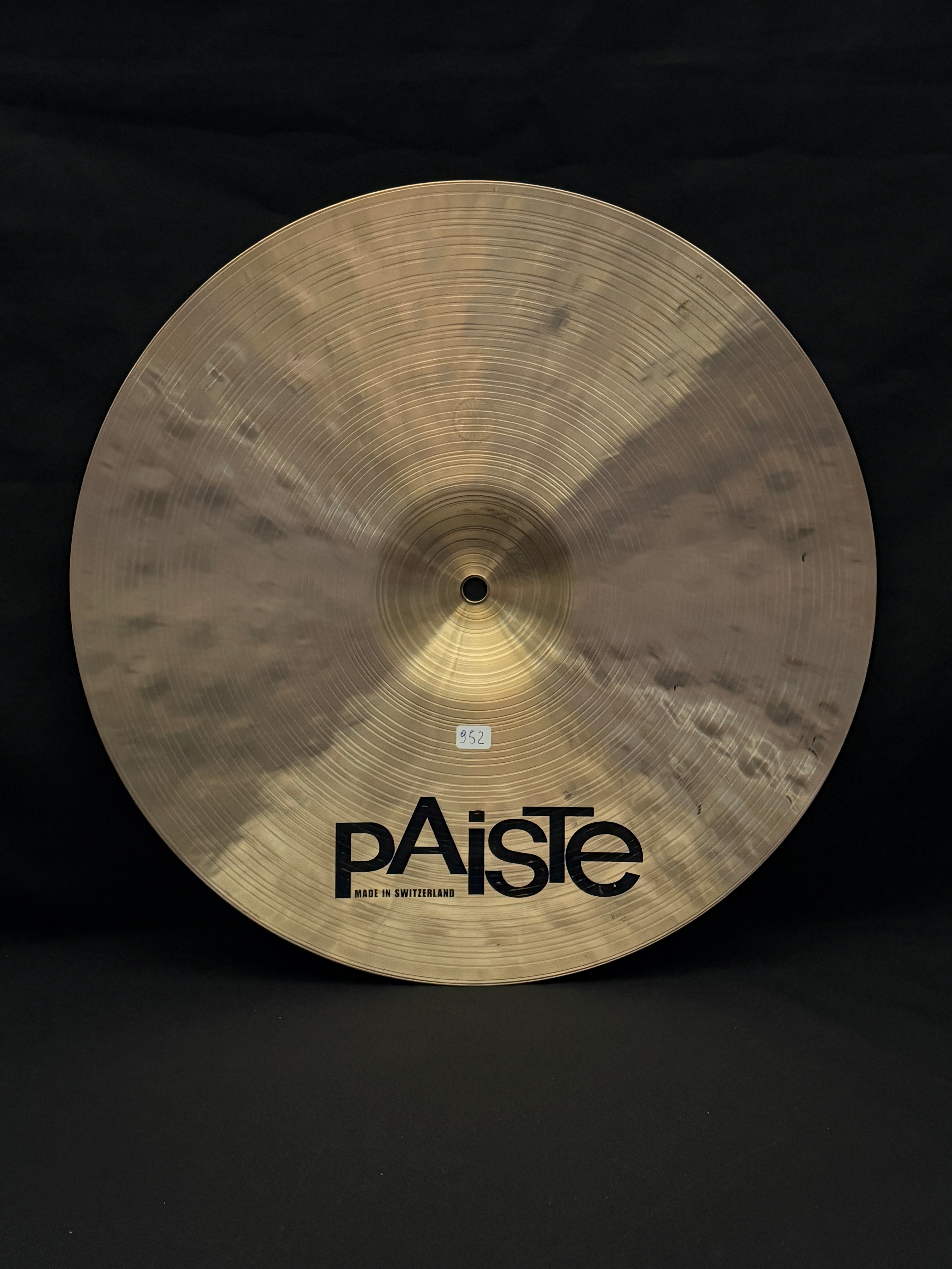 16" Paiste Masters Dark Crash 952 grams from 2021