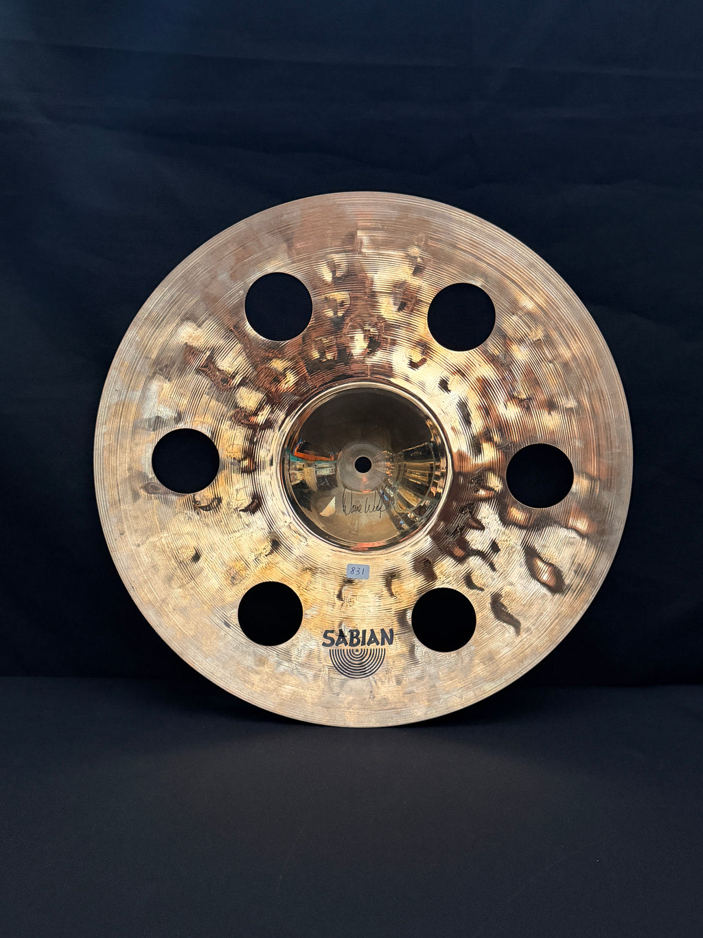 16" Sabian HHX Evolution O-Zone Crash 831 grams