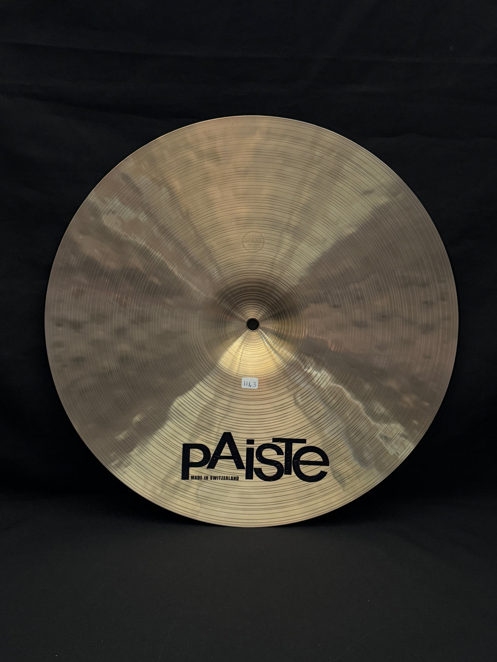 17" Paiste Masters Dark Crash 1143 grams from 2022