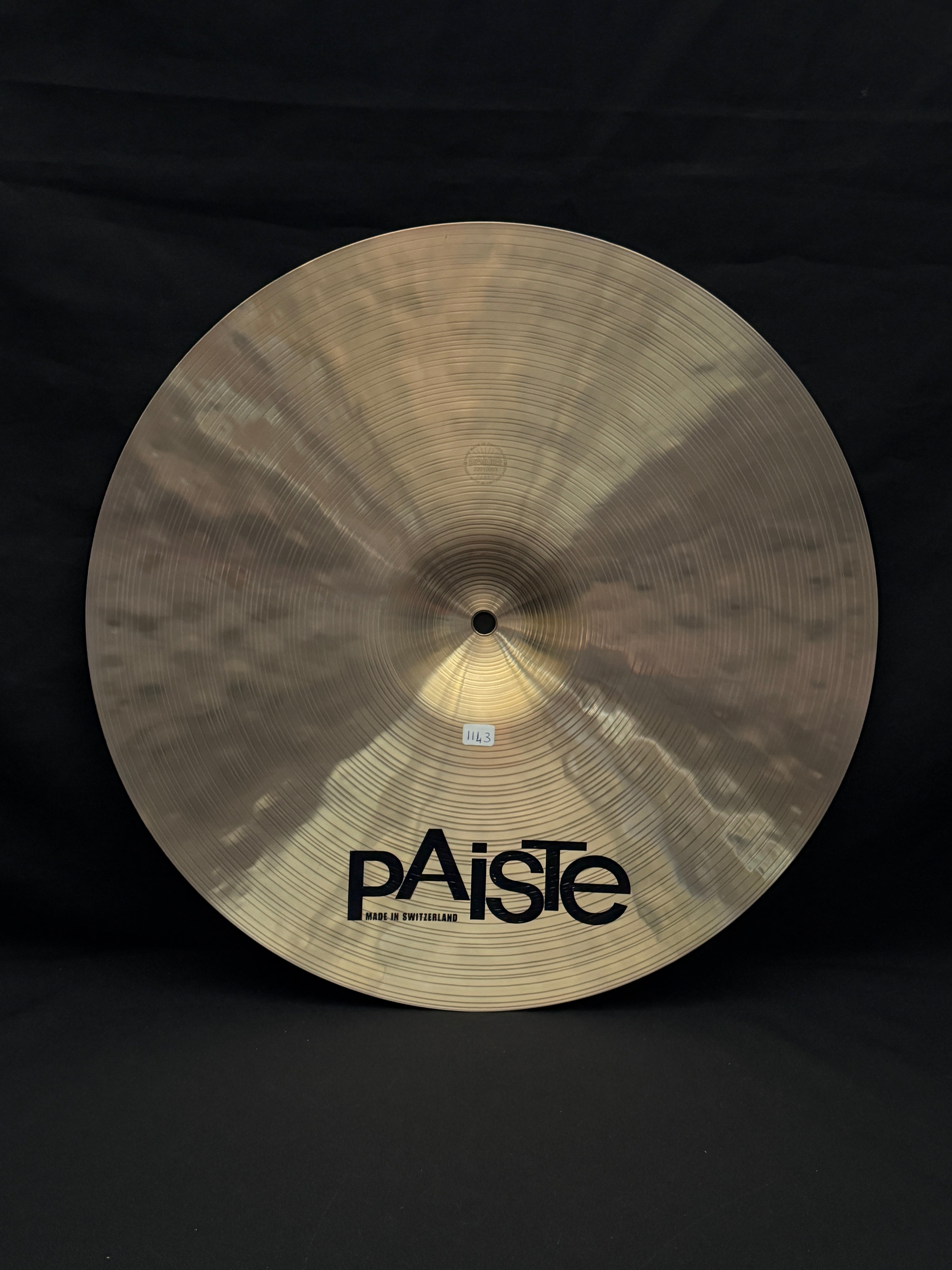 17" Paiste Masters Dark Crash 1143 grams from 2022