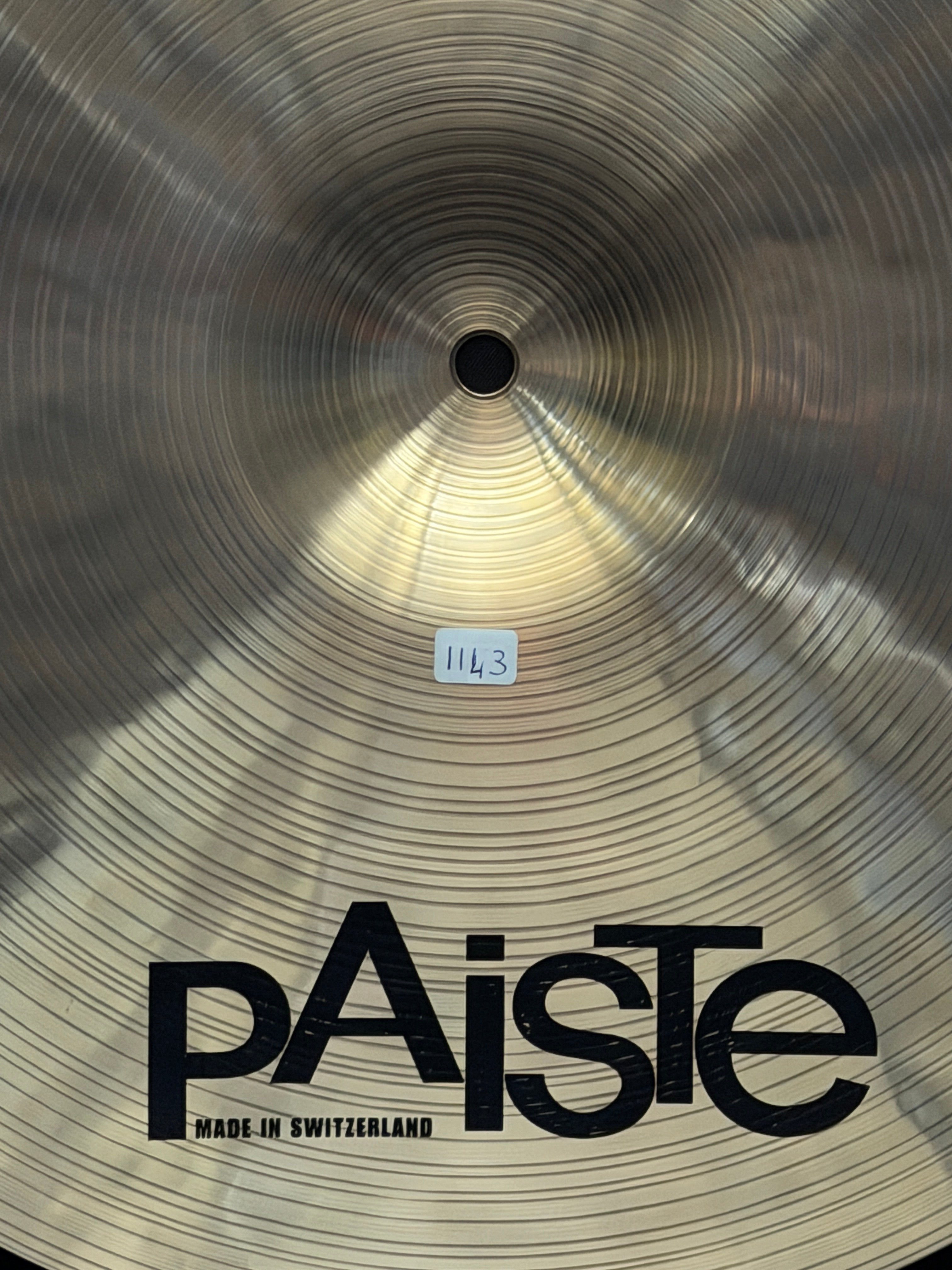17" Paiste Masters Dark Crash 1143 grams from 2022