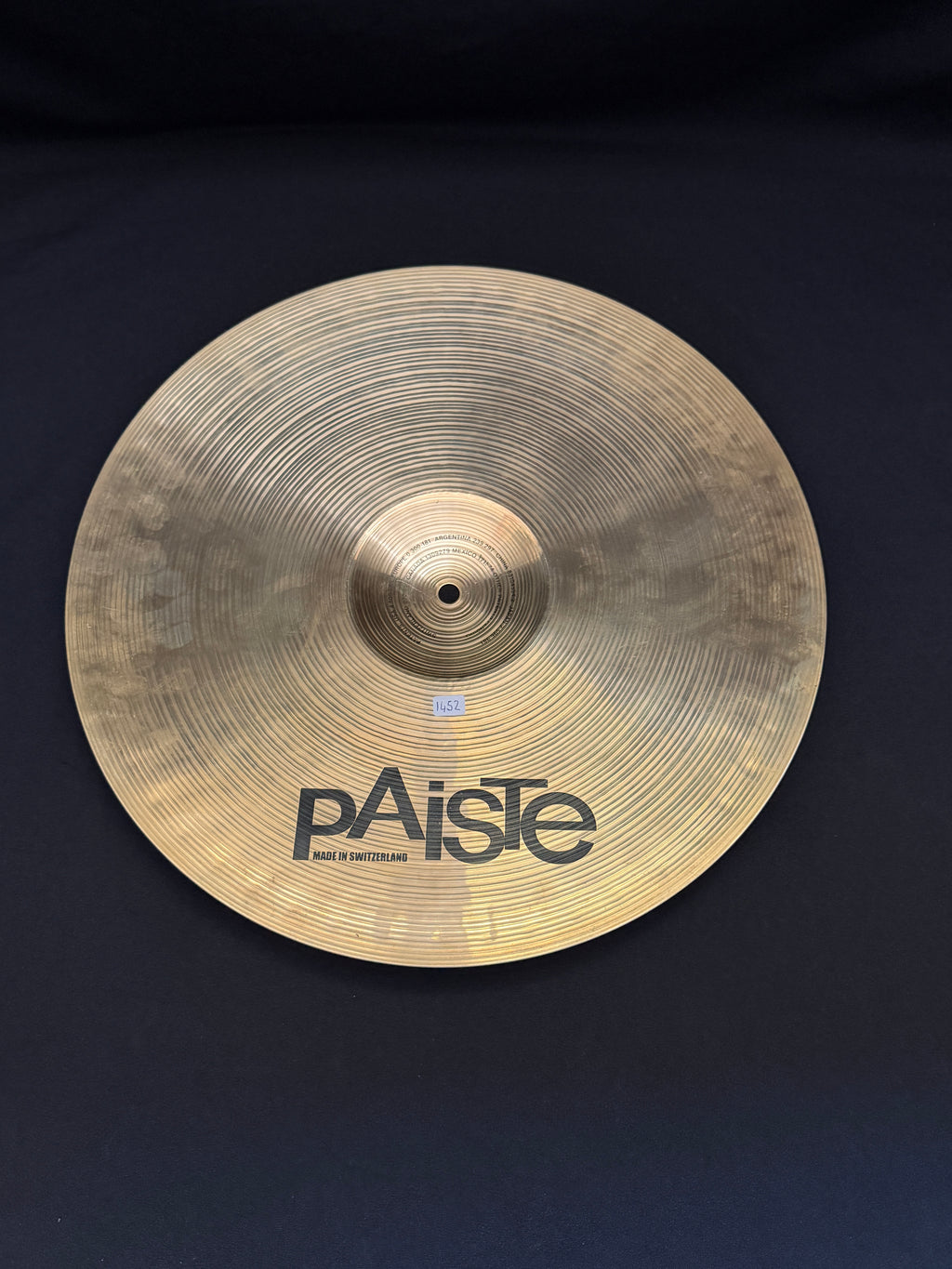 17" Paiste Signature Power Crash from 2007