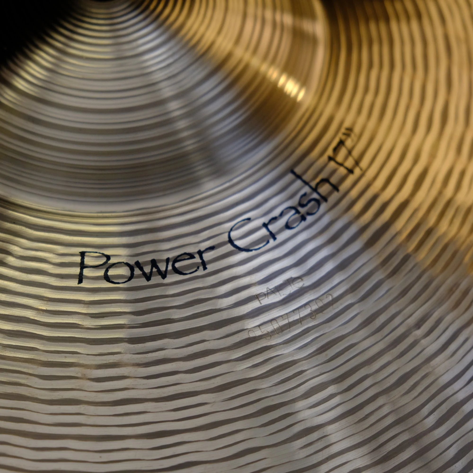 17" Paiste Signature Power Crash from 1995