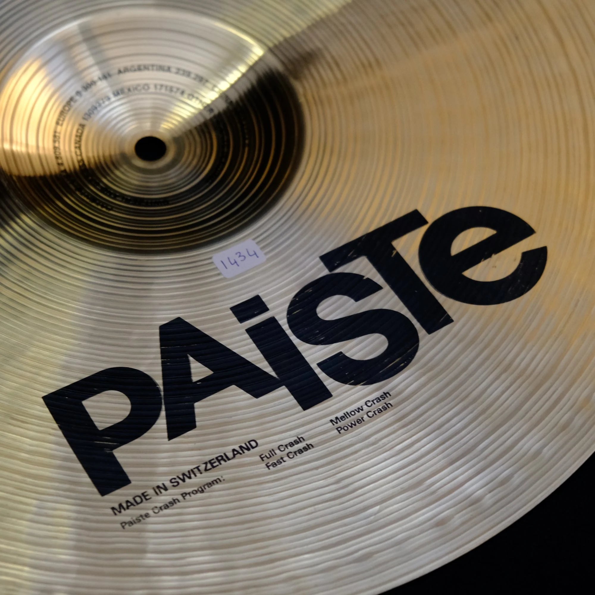 17" Paiste Signature Power Crash from 1995
