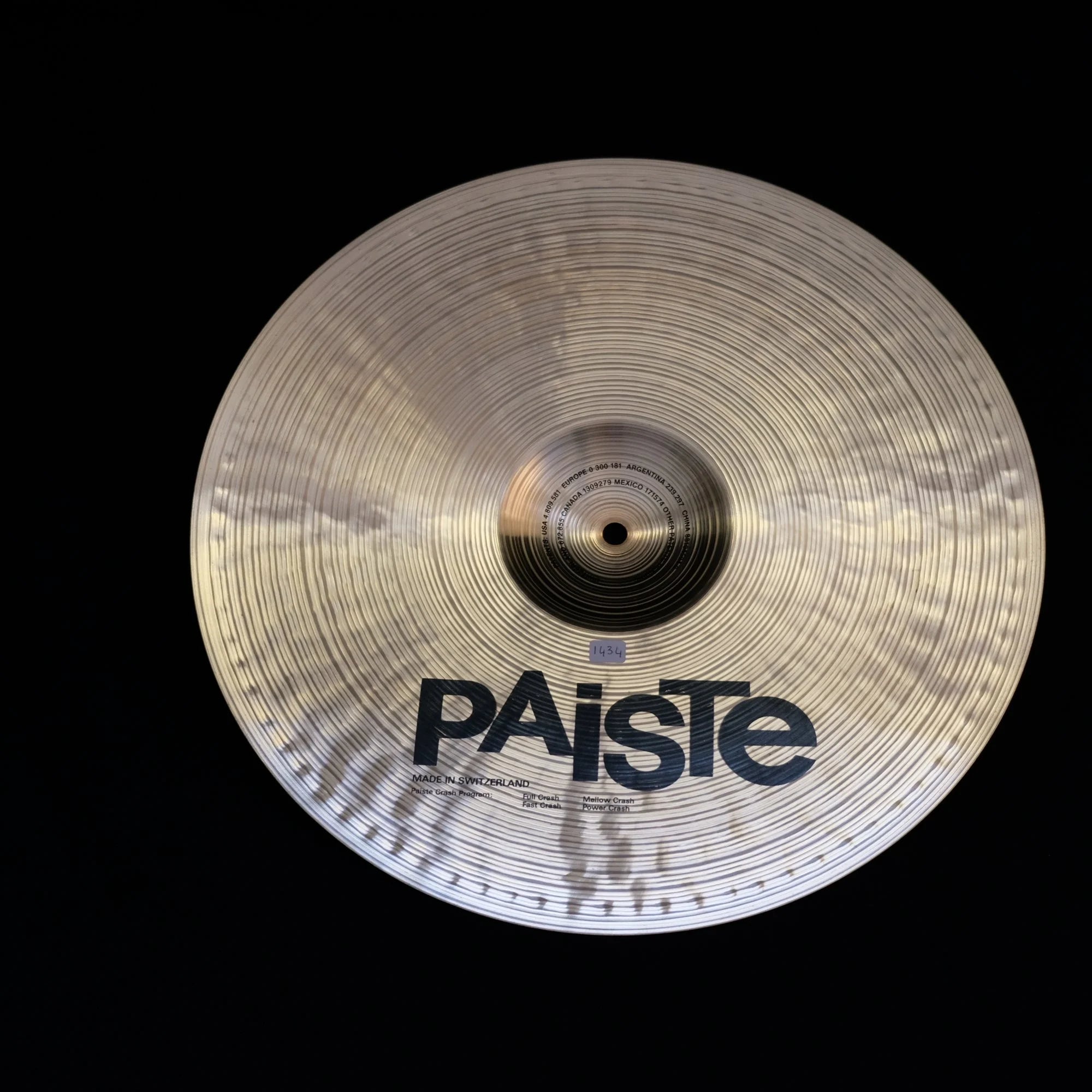 17" Paiste Signature Power Crash from 1995