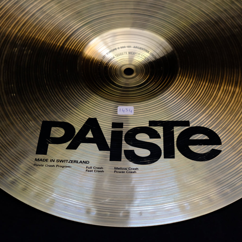17" Paiste Signature Power Crash from 1995