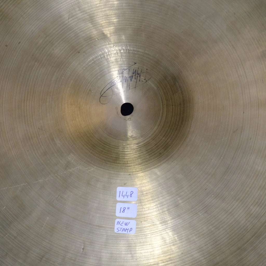 18" Zildjian K Istanbul Older New Stamp 1448 grams