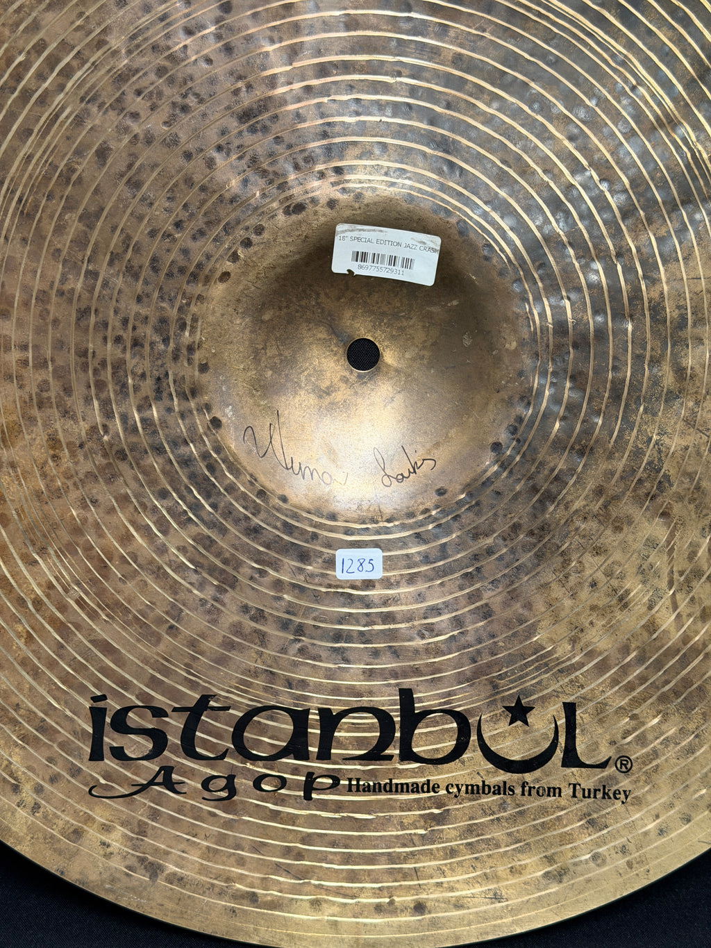 18" Istanbul Agop Crash Special Edition Jazz Crash 1285 grams
