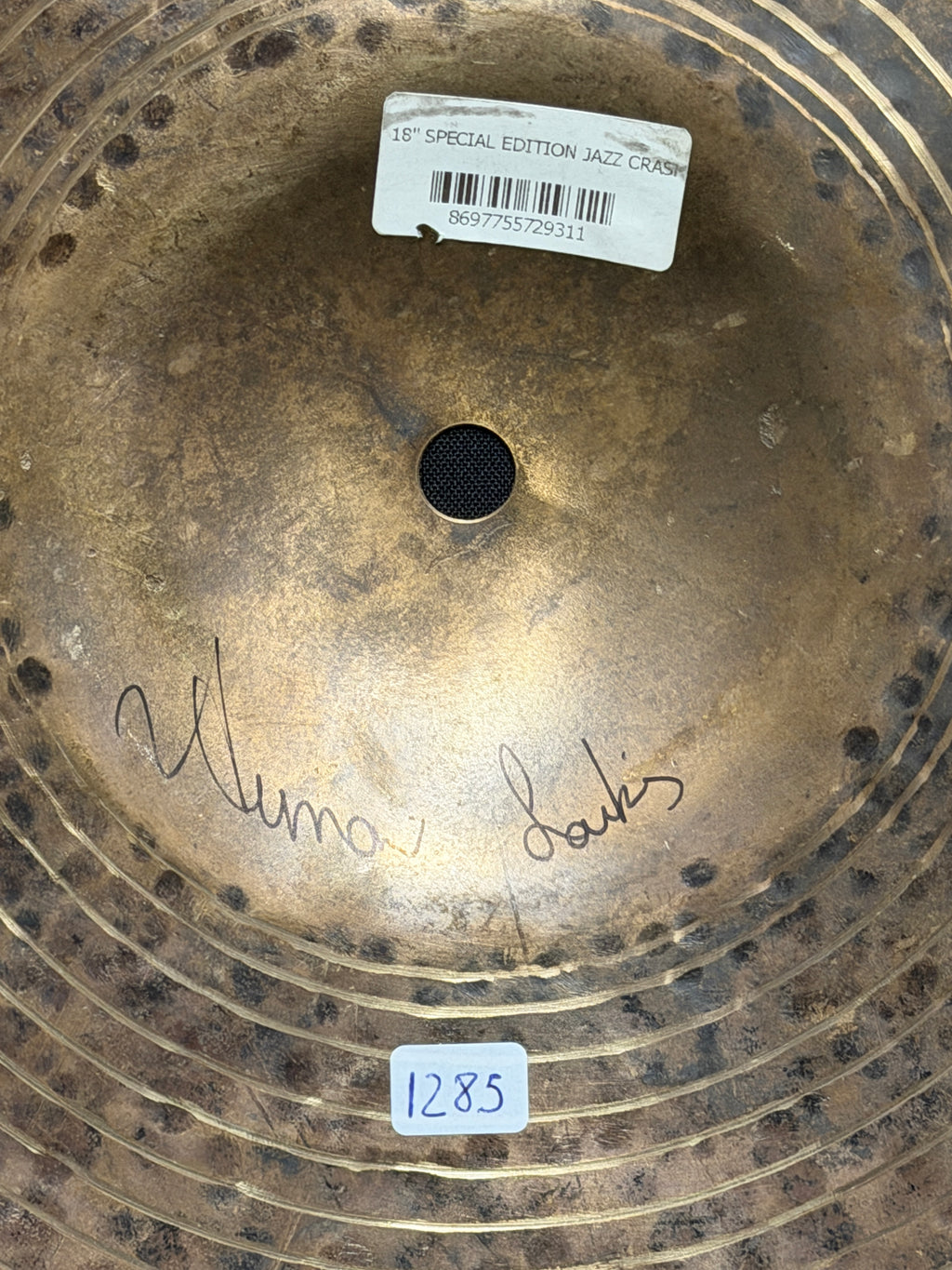 18" Istanbul Agop Crash Special Edition Jazz Crash 1285 grams