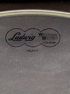 18" Ludwig LW6118 Weather Master Heavy Silver Dot Batter Drum Head