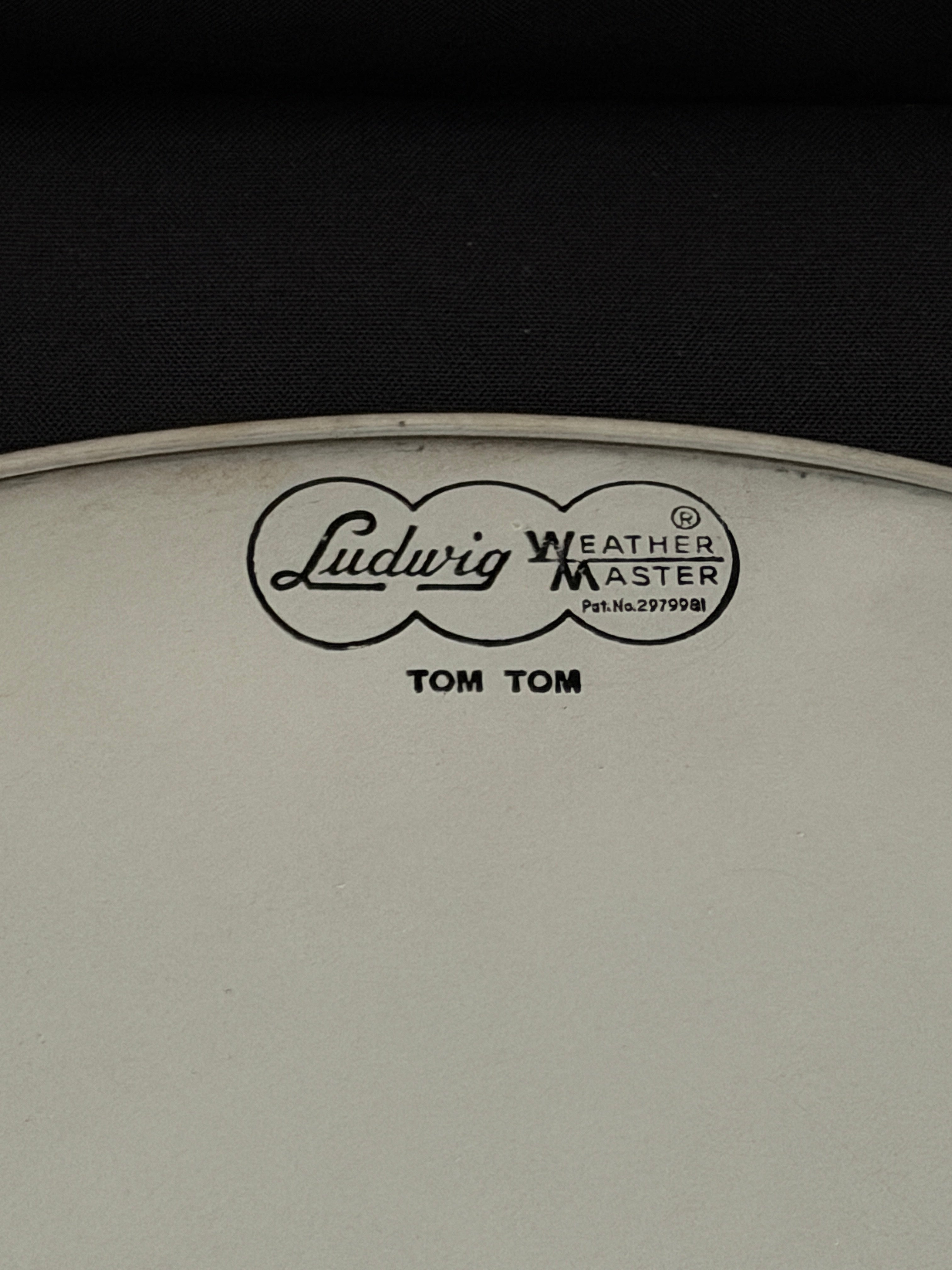 18" Ludwig Tom Tom Weather Master coated drum head NOS from 1960's