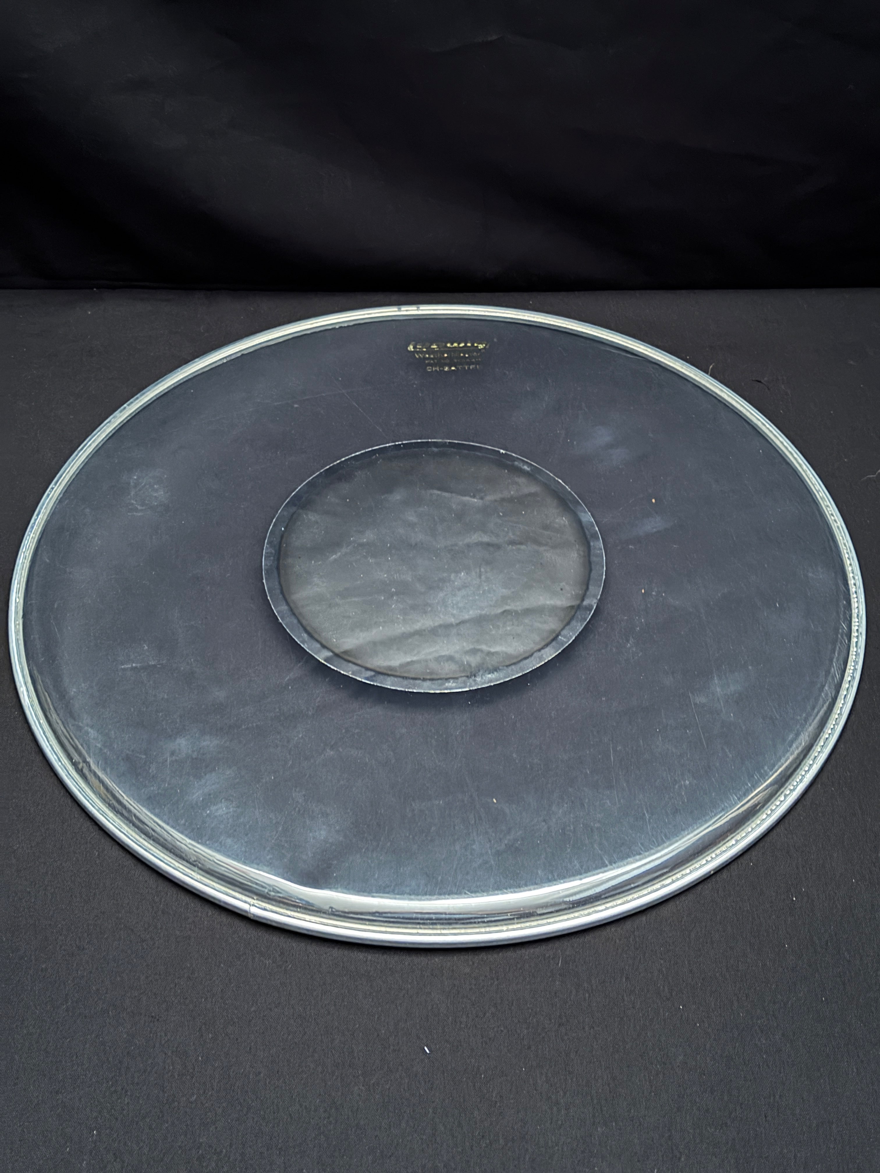 18" Ludwig Weather Master Gold Logo Silver Dot CH Batter Drum Head NOS