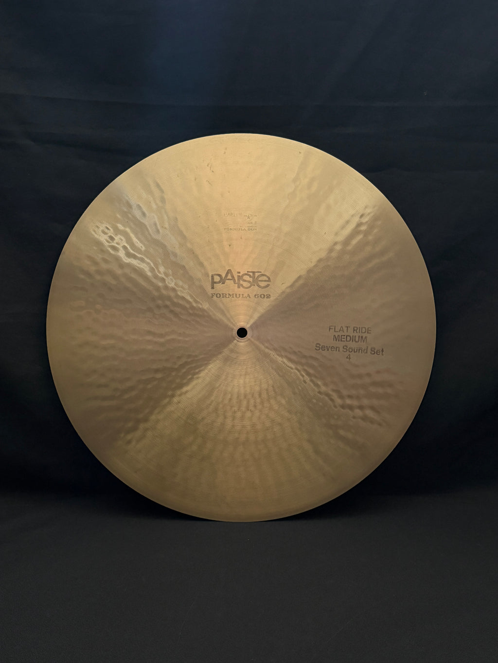 18" Paiste 602 Flat Ride Medium – Seven Sound Set (1976, 1727g)