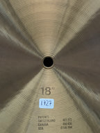 18" Paiste 602 Flat Ride Medium – Seven Sound Set (1976, 1727g)