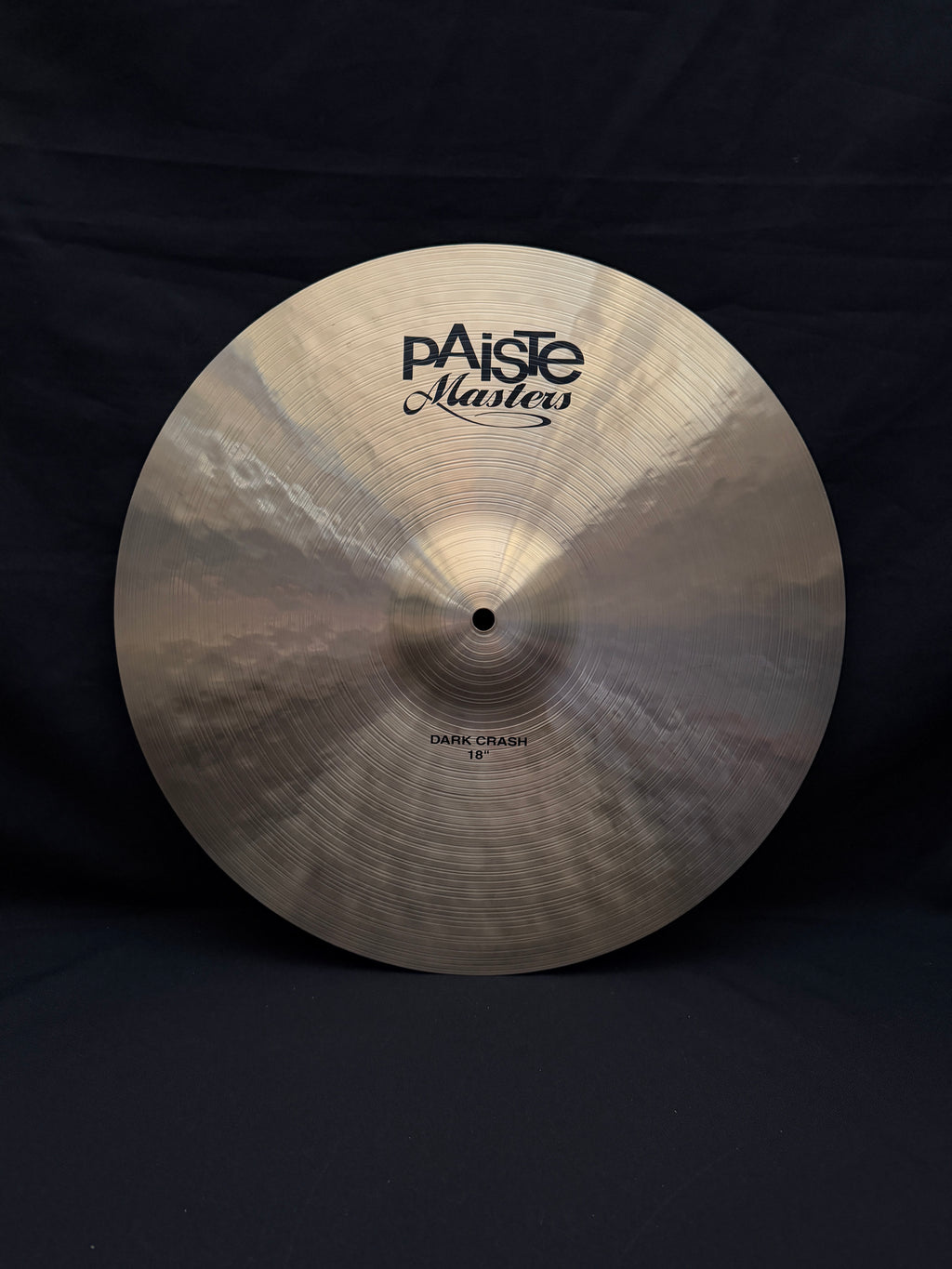 18" Paiste Masters Dark Crash 1300 grams from 2020