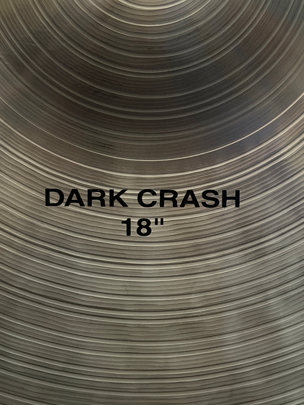 18" Paiste Masters Dark Crash 1300 grams from 2020
